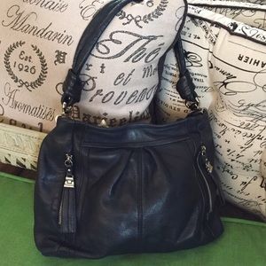 B Makowsky Leather Bag